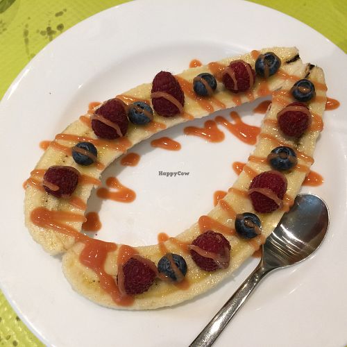 banana split  at 3 Bio in Paris