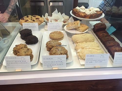 Look at all the choices!!! at The Polly Fox Bakery and Bistro in Abbotsford