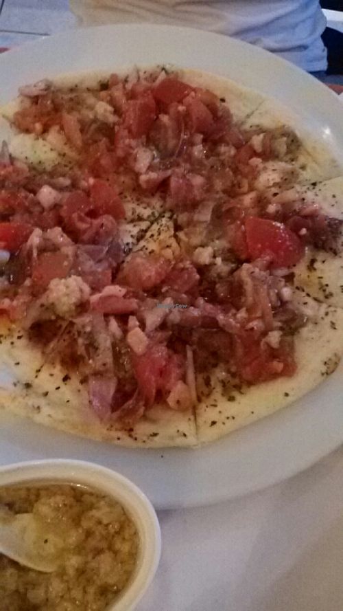 Pizza Bruschetta vegan  at Da Angela  in Alzey