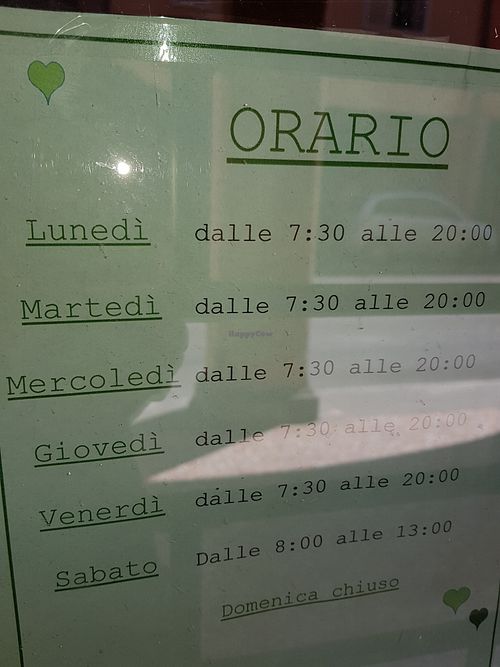 Opening hours at Canape Incontro in Bologna