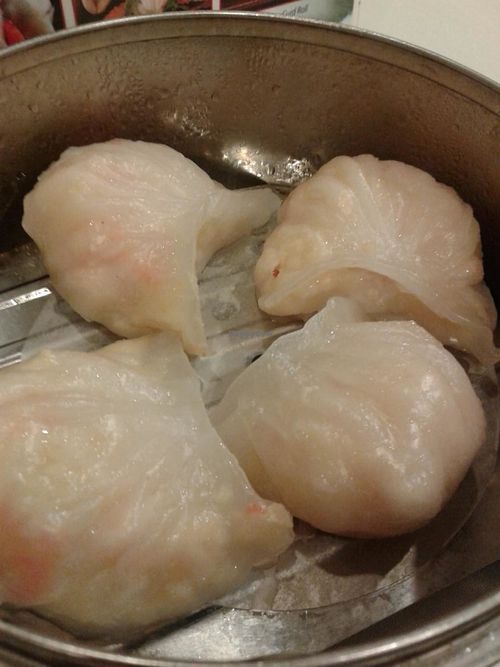 shrimp Ha Gao at Fine Garden in San Gabriel