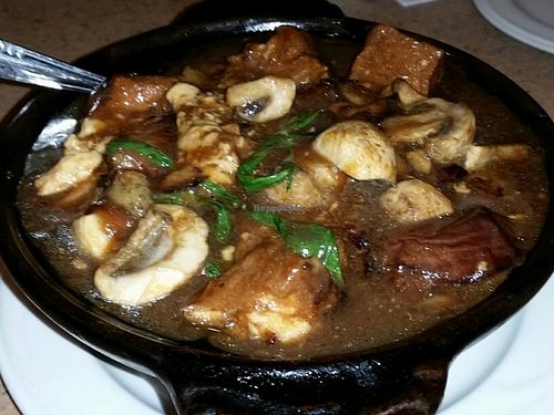 eggplant tofu at Fine Garden in San Gabriel