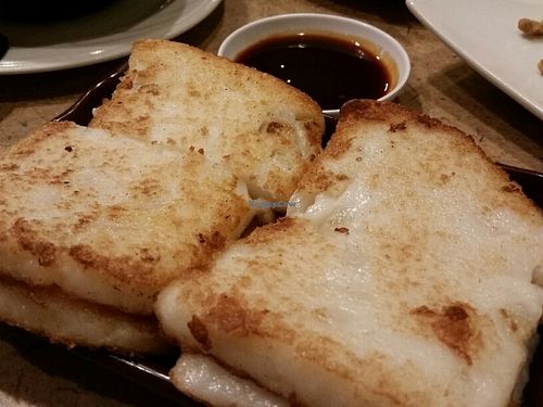 turnip cake at Fine Garden in San Gabriel
