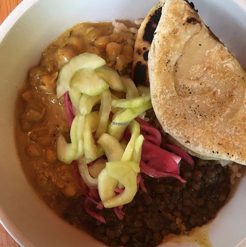 2 item combo plate at Masala in Missoula