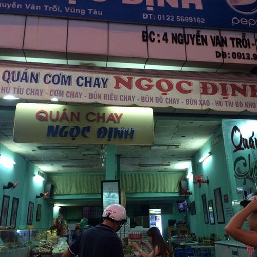 outside  at Ngoc Dinh in Vung Tau