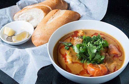 vegan curry at Sprig and Sprout in Washington