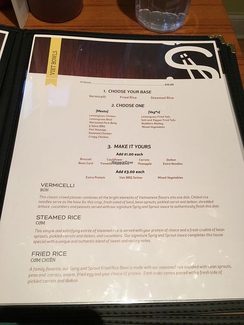 So many choices- part 4 at Sprig and Sprout in Washington