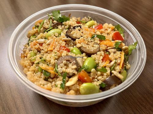 quinoa super salad!  at Coos Head Food Co-op in Coos Bay