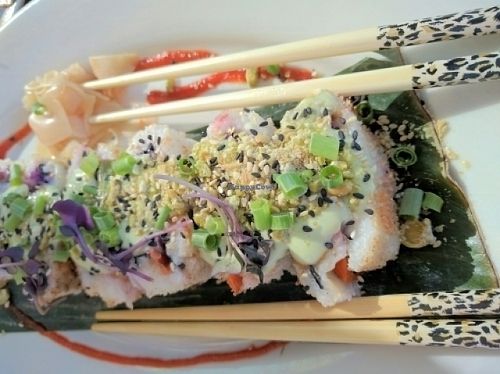 Volcano Roll at No Bones Beach Club in Seattle