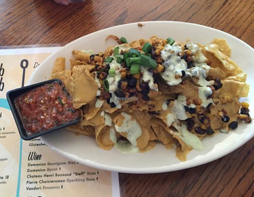 NW Nachos: Best we ever had! at No Bones Beach Club in Seattle