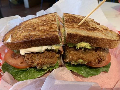 The killer BLAT…pretty damn good!  But sourdough did fall apart pretty readily while eating it lol.   at The Butcher's Son in Berkeley