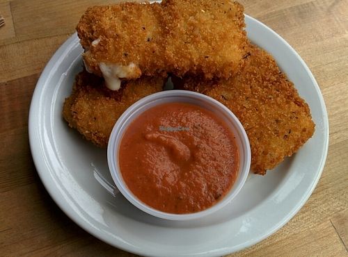 Fried Mozarella and Marinara Sauce (appetizer) at The Butcher's Son in Berkeley