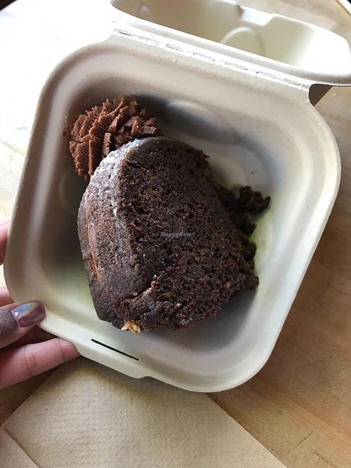 delicious chocolate cake at The Butcher's Son in Berkeley