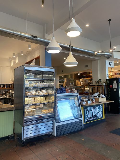 Ordering and Take Away Station  at The Butcher's Son in Berkeley
