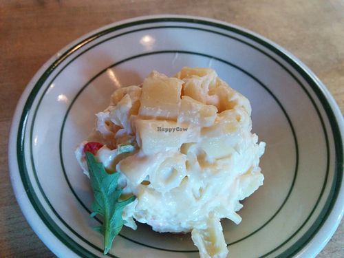 side of macaroni salad at The Butcher's Son in Berkeley