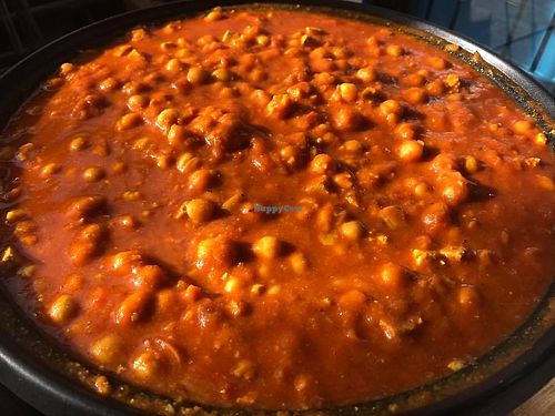 chick pea curry at Veggie in Wroclaw