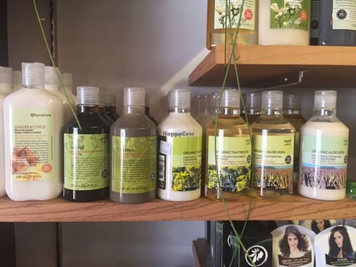 all kinds of natural body products at Urban Green in Chiang Mai