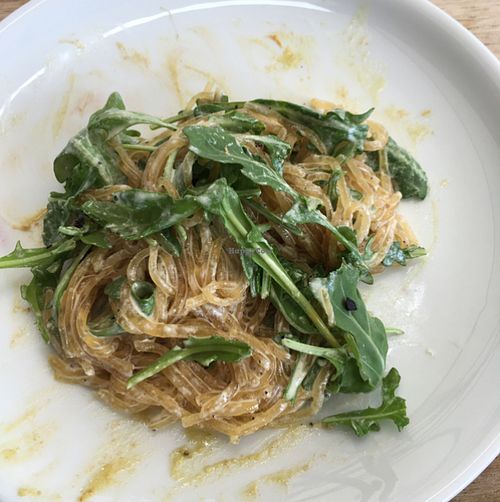 Kelp noodles  at Plant Food and Wine in Miami