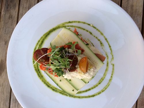 lasagna at Plant Food and Wine in Miami