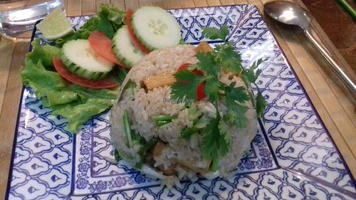 Khao Phat Tofu (Riz sauté au tofu), 12.80€, EXCELLENT ! I recommend it ! at Chiang Rai Mai in Paris