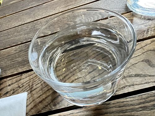 tap water  at Mildreds - Kings Cross in North London