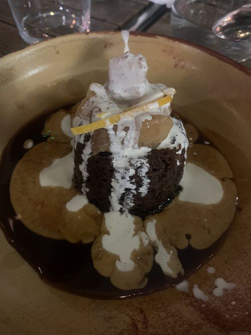 Ginger sticky toffee   at Mildreds - Kings Cross in North London