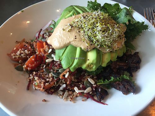 yummy soul bowl at Mildreds - Kings Cross in North London