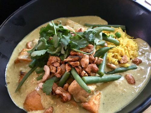 curry at Mildreds - Kings Cross in North London