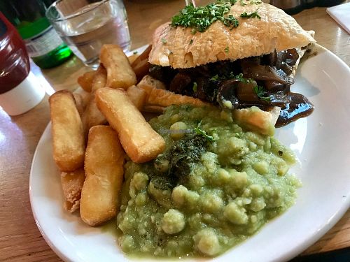 burger at Mildreds - Kings Cross in North London