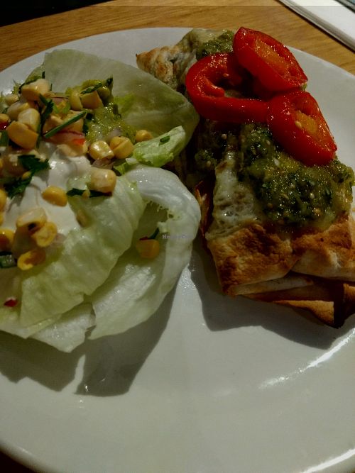veggie burrito at Mildreds - Kings Cross in North London
