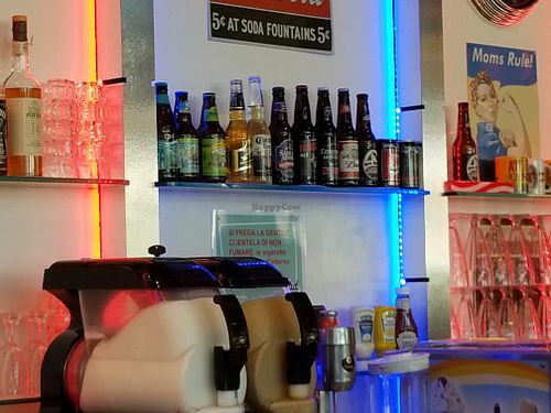 American beers at America Graffiti in Valsamoggia