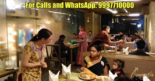 International flair at Ammaji's at Ammaji's Ayurvedic Restaurant in Vrindavan