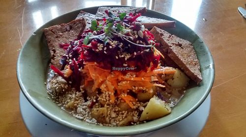 Poutine at Poyo & the Sprout in St Johns