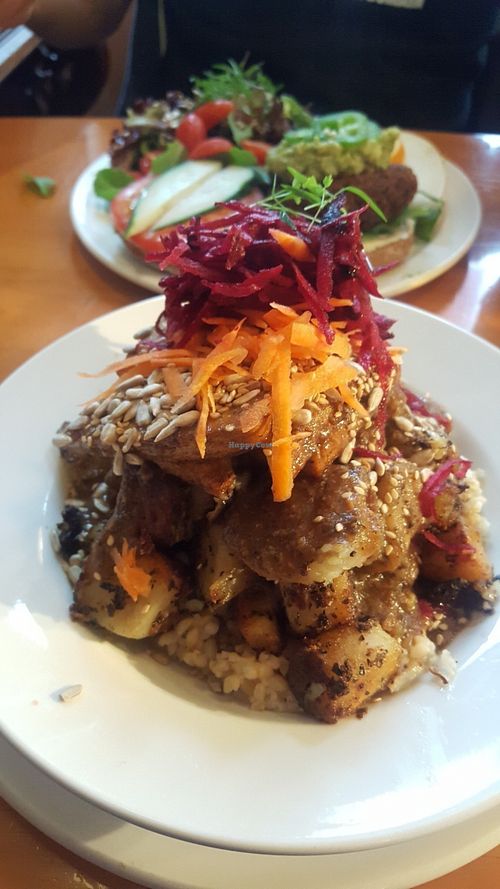 Poutine with a twist  at Poyo & the Sprout in St Johns