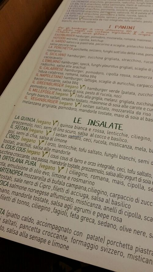 menu_1 at Pizzeria La Pecora Nera in Syracusa