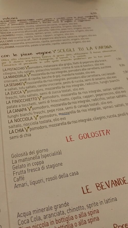 menu_2 at Pizzeria La Pecora Nera in Syracusa