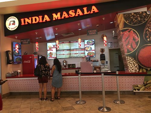 Restaurant Counter at India Masala in Las Vegas