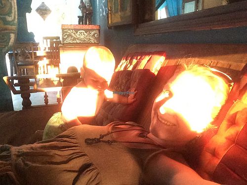 Love restaurants with couches  at Am Vegetarian & Hideaway in Hoi An