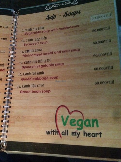 Soups  at Am Vegetarian & Hideaway in Hoi An