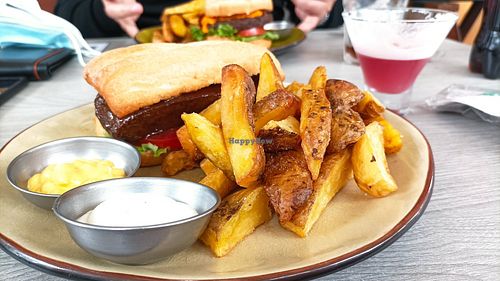 BBQ sandwich at Seitan Urban Bistro in Lima