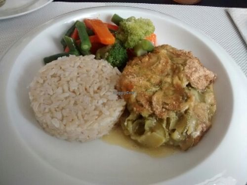 Gratin de Zucchini at Seitan Urban Bistro in Lima