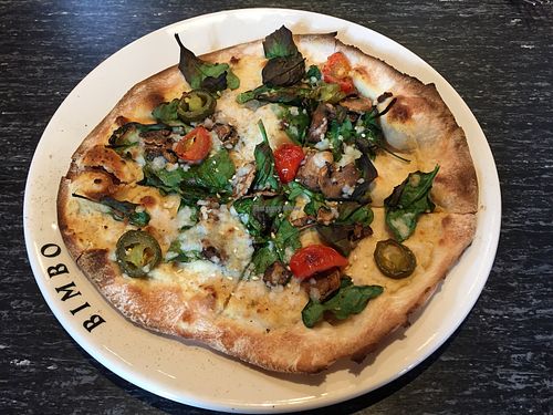 Superveg Pizza at Kewpie in Fitzroy