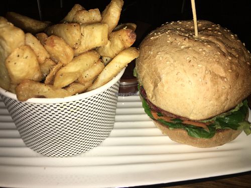 latest vegan burger at Grill'd in Maroochydore