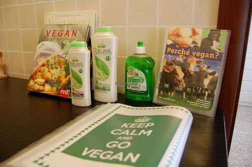 Veg soaps, guide and recipes at Casa Veggy in Rome