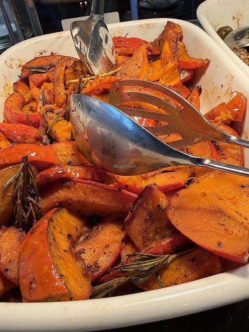 pumpkins  at Hiltl - Sihlpost in Zurich