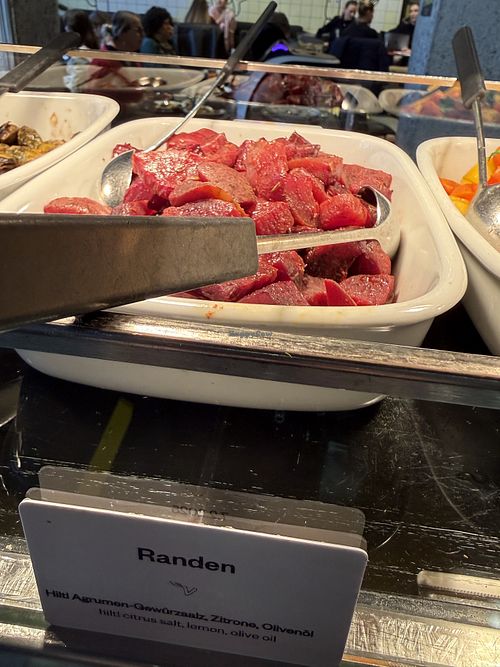 randen ☺️  at Hiltl - Sihlpost in Zurich