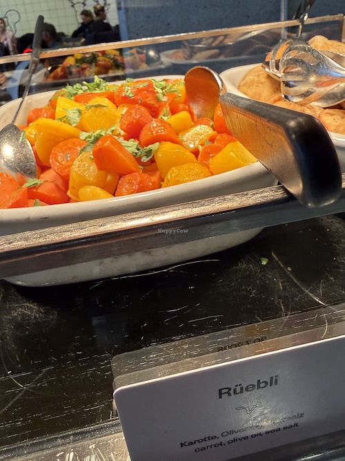 carrots  at Hiltl - Sihlpost in Zurich