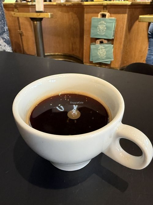 coffee  at Hiltl - Sihlpost in Zurich