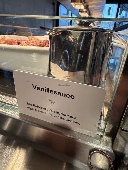 sauce  at Hiltl - Sihlpost in Zurich