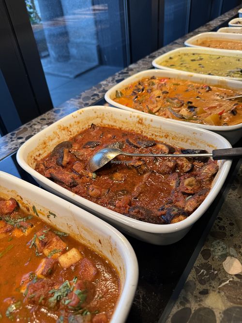 food  at Hiltl - Sihlpost in Zurich